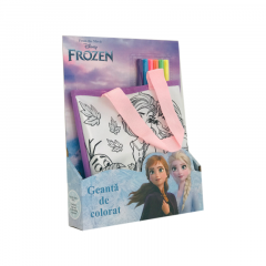 Geanta de colorat - Frozen
