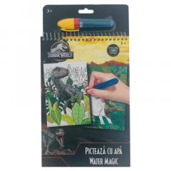 Set pictura - Picteaza cu apa: Dinozauri