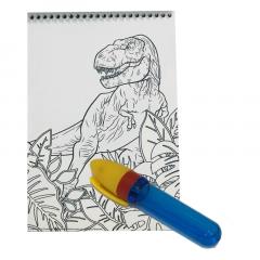 Set pictura - Picteaza cu apa: Dinozauri