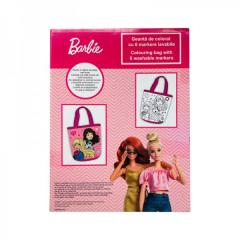 Geanta de colorat - Barbie
