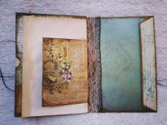 Jurnal handmade din materiale reciclate - Unforgettable