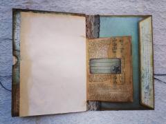 Jurnal handmade din materiale reciclate - Unforgettable