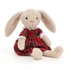 Jucarie de plus - Tartan Lottie Bunny, 27 cm