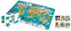 Puzzle - 2-in-1 - Turul Lumii