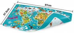 Puzzle - 2-in-1 - Turul Lumii