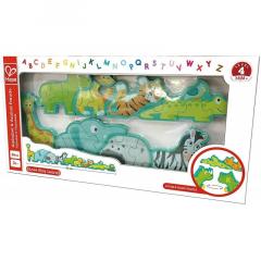 Puzzle - Alfabet si Animale, 26 piese