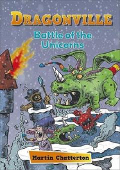 Coperta cărții Reading Planet: Astro - Dragonville: Battle of the Unicorns - Venus/Gold band
