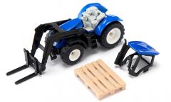 Jucarie - New Holland with Pallet Fork and Pallet