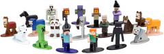 Set figurine - Minecraft Nano Metalfigs, 20 bucati