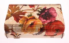 Cutie lemn - Curbata print 20.5x14.5x4.2cm (mai multe modele)