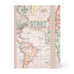 Agenda 2022 - 12-Month Weekly Diary - Mini - Travel