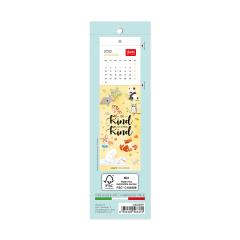 Calendar 2022 - Bookmark - Be Happy With Your Beautiful Life, 5.5x18 cm