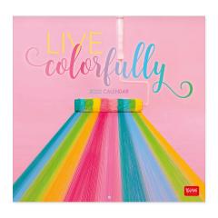 Calendar 2022 - Live Colorfully, 30x29 cm