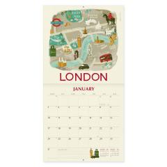Calendar 2022 - World Cities, 30x29 cm