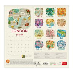 Calendar 2022 - World Cities, 30x29 cm