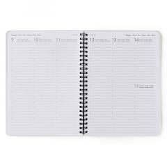 Agenda 2022 - 12-Month Weekly Diary - Large, Spiral Bound - Travel