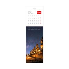 Calendar 2022 - Peace of Mind, bookmark 5.5x18cm