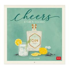 Calendar 2022 - Cheers, 30x29 cm