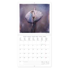 Calendar 2022 - Ballet, 30x29 cm