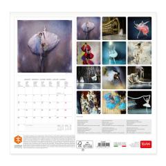 Calendar 2022 - Ballet, 30x29 cm