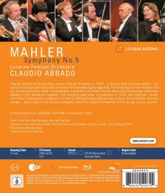 Mahler - Symphony No.5 Blu Ray Disc