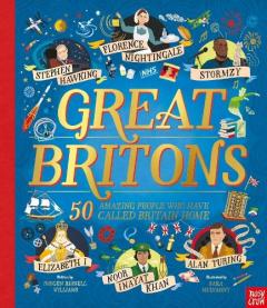 Coperta cărții Great Britons: 50 Amazing People Who Have Called Britain Home