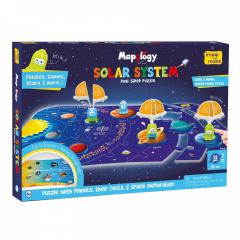 Puzzle cu doua fete - Sistemul Solar