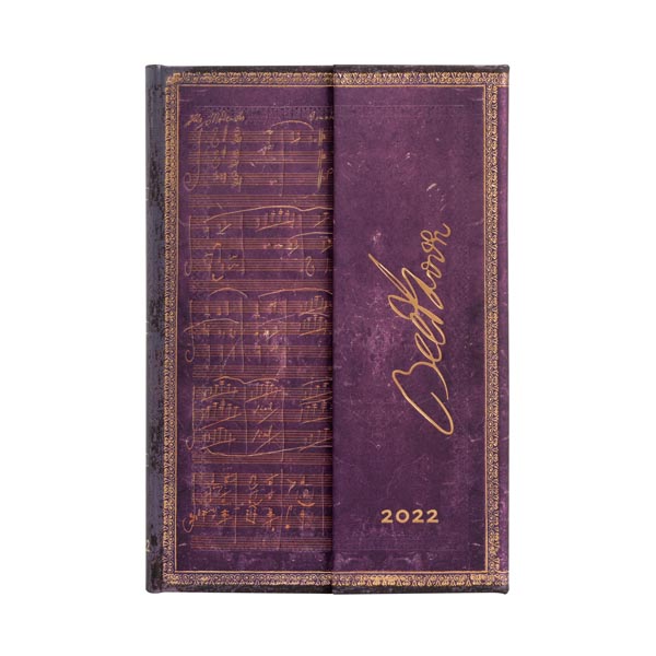 Beethoven, Violin Sonata No. 10  Embellished Manuscripts Collection Mini Dayplanner 2023 9781439785324