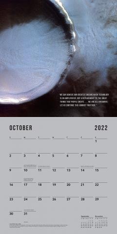 Calendar 2022 - Visions of the Future