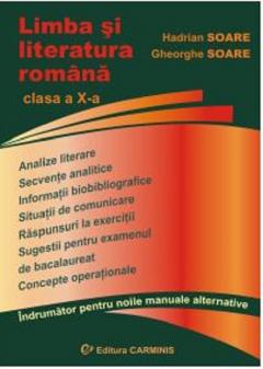 Limba si literatura romana,clasa a X-a 