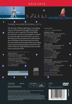 Three Ballets By Wayne McGregor: Chroma, Infra, Limen (DVD)