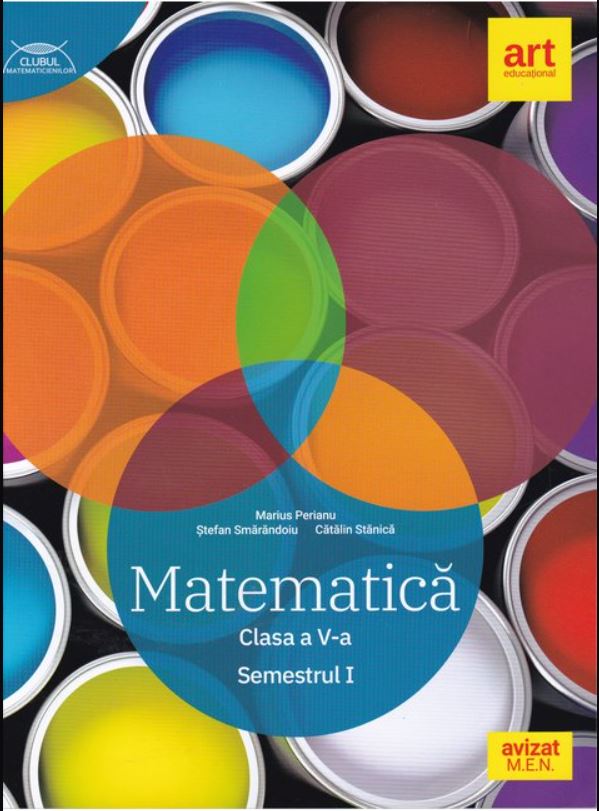 Auxiliar Matematica - clasa a V-a. Semestrul I. CLUBUL MATEMATICIENILOR