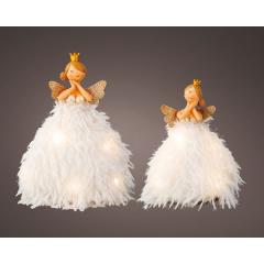 Decoratiune - Micro LED Angel Polyester Steady - Warm White - mai multe modele