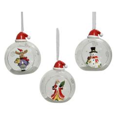Glob - Glass Christmas Figures Inside - mai multe modele
