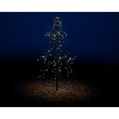 Brad decorativ - LED Tree Metal Light-Up Steady - Outdoor - Warm White