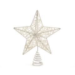 Varf de brad - Iron Star - White