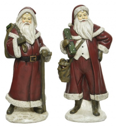 Figurina decorativa - Red Santa - doua modele - pret pe bucata