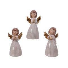 Figurina decorativa - Angel Porcelain - Light Pink - mai multe modele