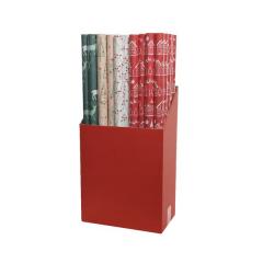 Hartie de impachetat - Snowflake, Deer, Tree, House, Berries - mai multe modele