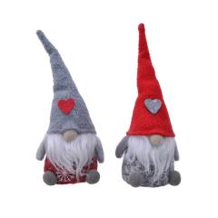 Figurina decorativa - Polyester - Gnome with Hat - doua culori - pret pe bucata