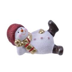 Figurina decorativa - Terracotta Snowma - mai multe modele
