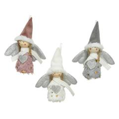 Decoratiune pentru brad - Angel Polyester - mai multe culori