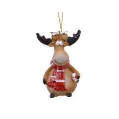 Decoratiune pentru brad - Deer With Scarf