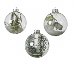 Glob - Glass Branches Green - Snow, mai multe modele