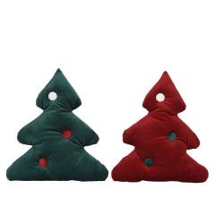 Perna - Cushion Polyester Velvet Tree with Buttons - doua culori - pret pe bucata