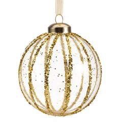 Glob - Glass 3D Gold Glitter Lines - mai multe modele