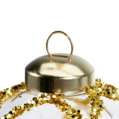 Glob - Glass 3D Gold Glitter Lines - mai multe modele