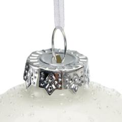 Set 3 globuri - Glass Clear Beads, Dots, Leaves - mai multe culori - pret pe set