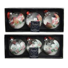 Set 3 globuri - Glass Houses Design - Snow Inside - mai multe modele