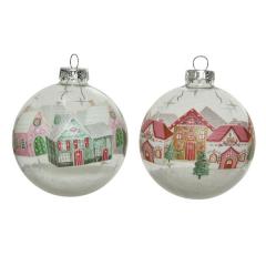 Set 3 globuri - Glass Houses Design - Snow Inside - mai multe modele